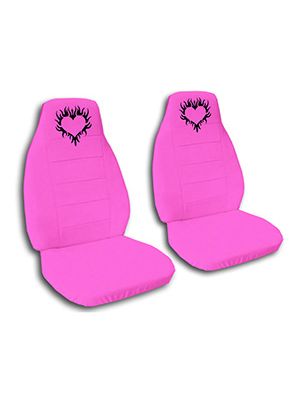 Hot pink seat pads top